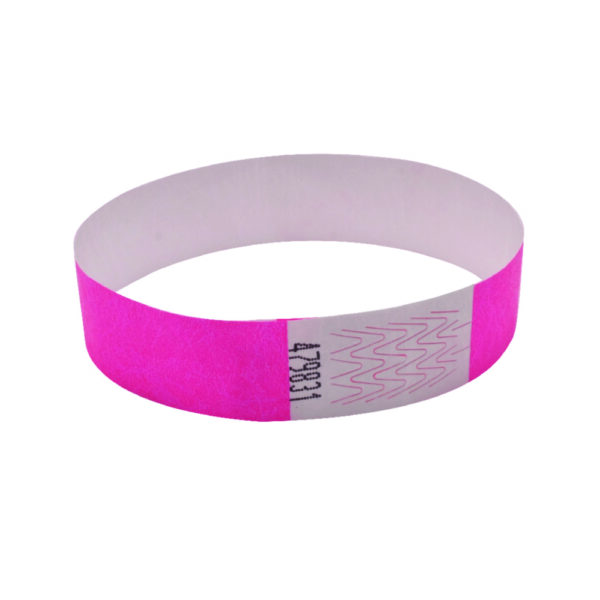 Announce Wrist Bands 19mm Pink (Pack of 1000)