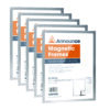 Announce Magnetic Frames A3 Silver (Pack of 5)