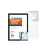 Announce Magnetic Frames A4 Black (Pack of 2)