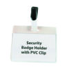 Announce Security Name Badge 60x90mm (Pack of 25)