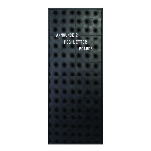 Announce Peg Letter Board 310 x 767mm