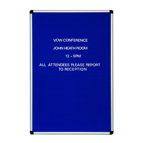 Announce Groove Letter Board 600 x 900mm